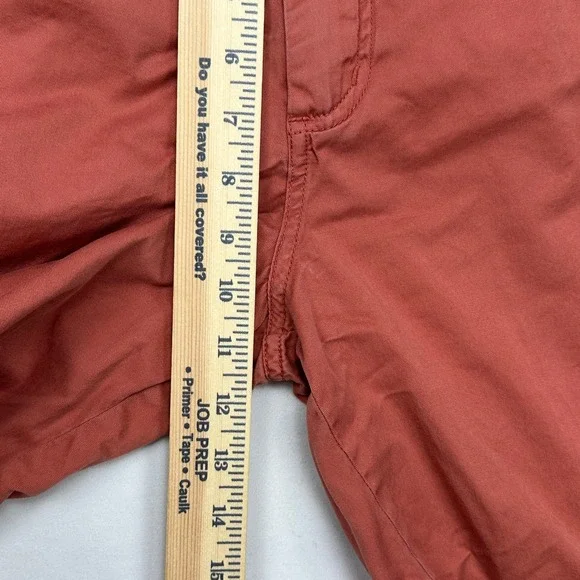 Quiksilver Waterman Down Under 4 Burnt Orange Chino Shorts Mens 31 EQMWS03014 - Picture 5 of 9